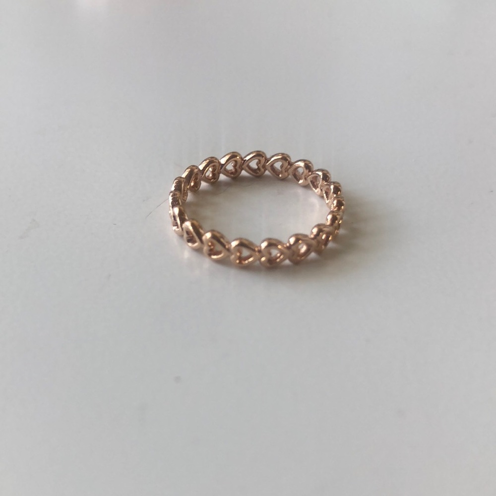 Pandora Rose Linked Love Ring